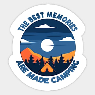 Camping Sticker